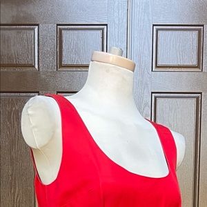 Dolce & Gabbana red fitted dress